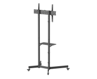 Gembird Stojak pod telewizor aluminiowy mobilny 37-70 cali Czarny - 1584100 - zdjęcie 4